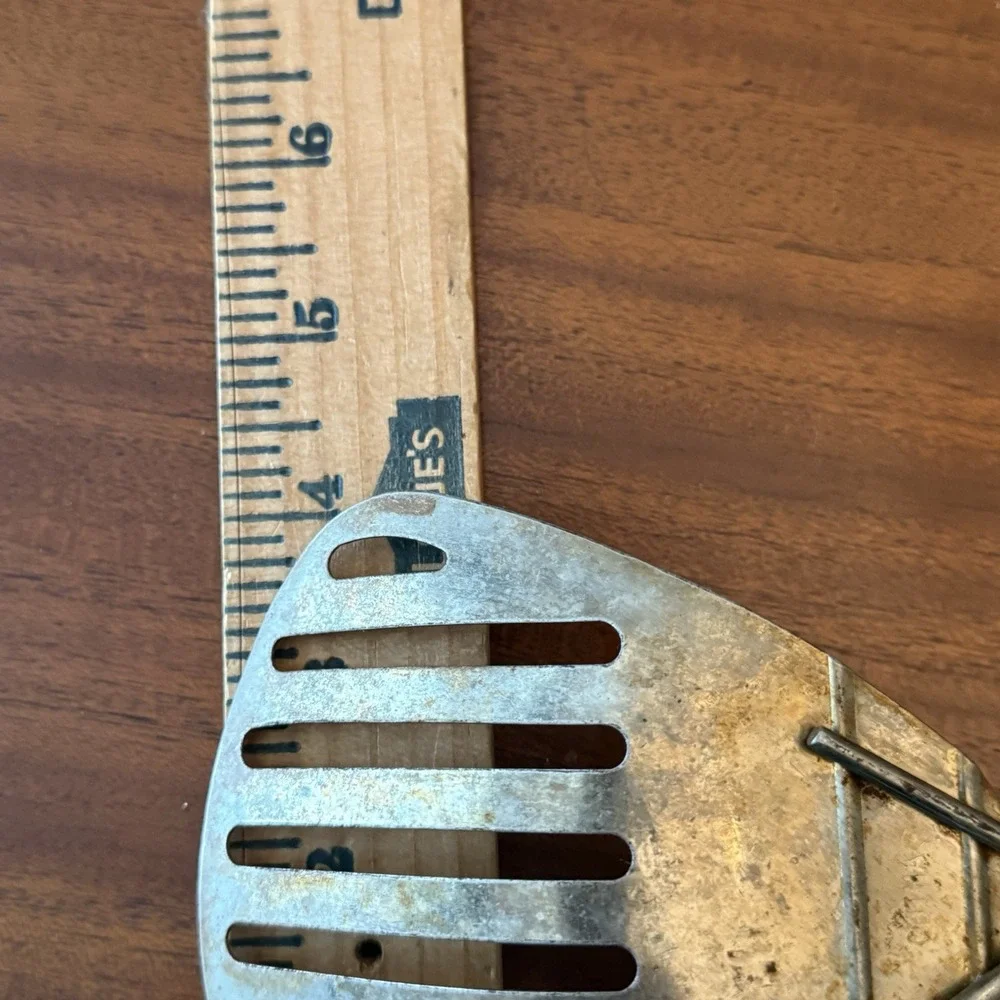 Vintage Wire Handle Slotted Turner Spatula — 10